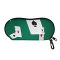 Falling Poker Cards Print Glasses Case