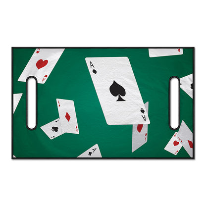 Falling Poker Cards Print Golf Cart Seat Cover