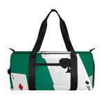 Falling Poker Cards Print Gym Bag