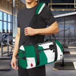 Falling Poker Cards Print Gym Bag