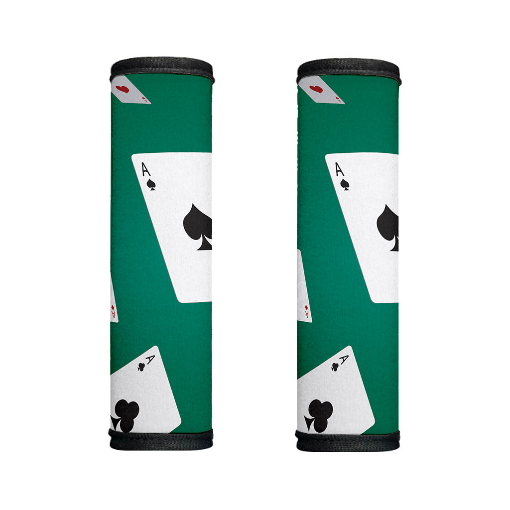 Falling Poker Cards Print Handle Covers