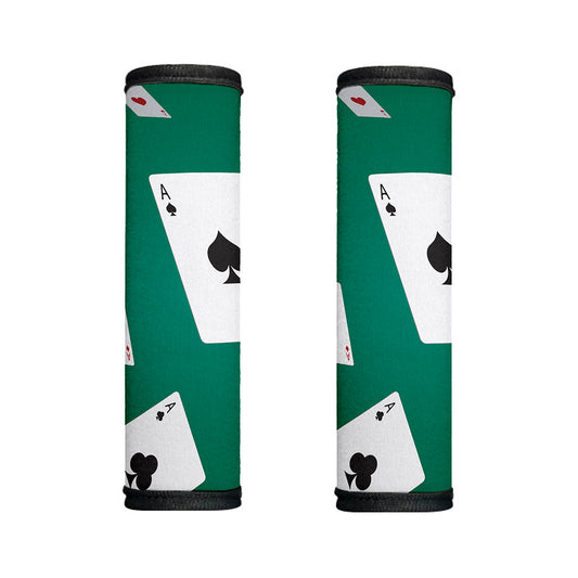 Falling Poker Cards Print Handle Covers