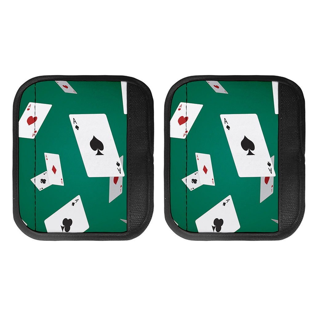 Falling Poker Cards Print Handle Covers