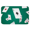 Falling Poker Cards Print Indoor Door Mat