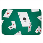 Falling Poker Cards Print Indoor Door Mat