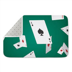 Falling Poker Cards Print Indoor Door Mat