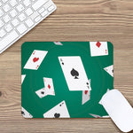 Falling Poker Cards Print Mouse Pad