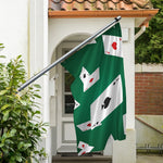 Falling Poker Cards Print Polyester Flag