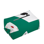 Falling Poker Cards Print Rectangle Tissue Box Cover
