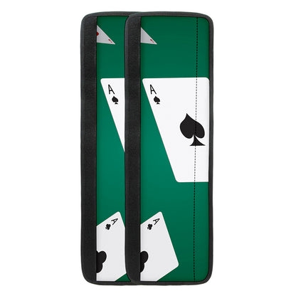 Falling Poker Cards Print Refrigerator Handle Covers