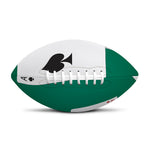 Falling Poker Cards Print Rugby Ball