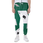 Falling Poker Cards Print Scuba Joggers