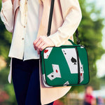 Falling Poker Cards Print Shoulder Strap Bible Bag