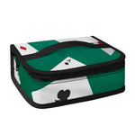 Falling Poker Cards Print Small Lunch Bag