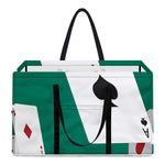 Falling Poker Cards Print Utility Tote Bag
