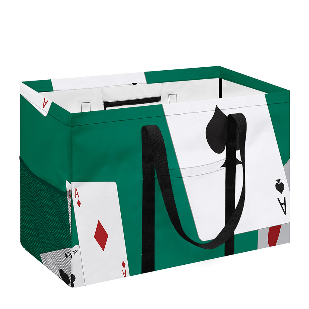 Falling Poker Cards Print Utility Tote Bag