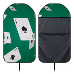 Falling Poker Cards Print Waterproof Car Seat Cover