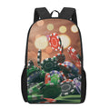 Falling Poker Chips Print 17 Inch Backpack