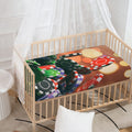 Falling Poker Chips Print Baby Crib Sheet