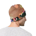 Falling Poker Chips Print Beanie