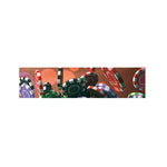 Falling Poker Chips Print Bed Runner