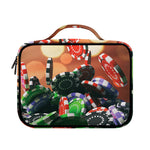Falling Poker Chips Print Briefcase Bible Bag