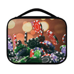 Falling Poker Chips Print Classic Bible Case