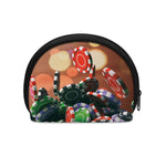 Falling Poker Chips Print Coin Purse