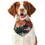 Falling Poker Chips Print Dog Bandana