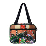 Falling Poker Chips Print Double Strap Bible Bag