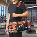 Falling Poker Chips Print Gym Bag