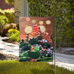 Falling Poker Chips Print House Flag
