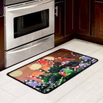 Falling Poker Chips Print Kitchen Mat