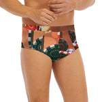 Falling Poker Chips Print Men's Briefs