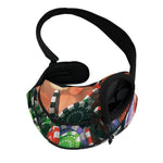 Falling Poker Chips Print Pet Sling Carrier