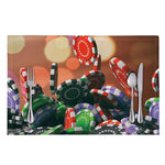 Falling Poker Chips Print Placemat
