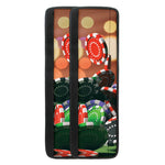 Falling Poker Chips Print Refrigerator Handle Covers
