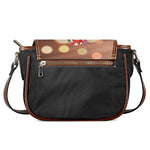 Falling Poker Chips Print Saddle Bag