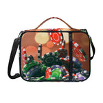 Falling Poker Chips Print Shoulder Strap Bible Bag