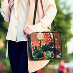 Falling Poker Chips Print Shoulder Strap Bible Bag