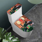 Falling Poker Chips Print Toilet Lid And Tank Cover Set