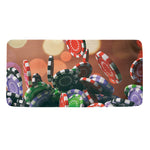 Falling Poker Chips Print Towel