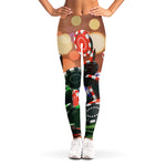 Falling Poker Chips Print Women's Leggings