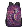 Fantastic Capricorn Sign Print 17 Inch Backpack