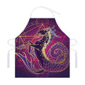 Fantastic Capricorn Sign Print Adjustable Apron