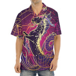 Fantastic Capricorn Sign Print Aloha Shirt