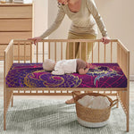 Fantastic Capricorn Sign Print Baby Crib Sheet