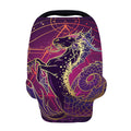 Fantastic Capricorn Sign Print Baby Seat Cover