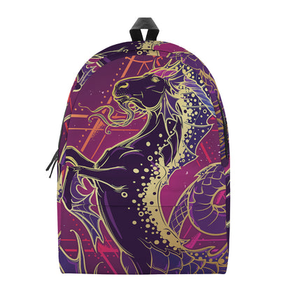 Fantastic Capricorn Sign Print Backpack