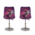 Fantastic Capricorn Sign Print Bar Stool Covers
